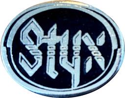 Styx lapel pin