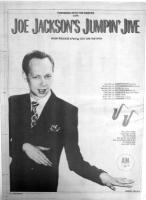 Joe Jackson: Jumpin' Jive Britain ad
