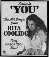 Rita Coolidge: You Britain ad