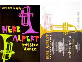 Herb Alpert Passion Dance U.S. postcard