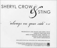 Sheryl Crow & Sting: Always On Your Side U.S. CD-R acetate 2006