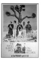 Flying Burrito Brothers  1969 concert ad