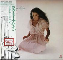 Rita Coolidge: Live Me Again Japan vinyl album