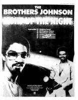Brothers Johnson: Light Up the Night Britain ad