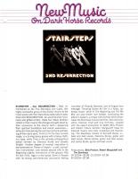 Stairsteps: 2nd Resurrection New Music On Dark Horse Records