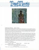 Esther Satterfield: Once I Loved New Music On A&M Records