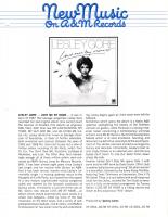 Lesley Gore: Love Me By Name New Music On A&M Records