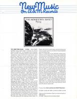 Hometown Band: Flying New Music On A&M Records