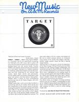 Target self-titled New Music On A&M Records