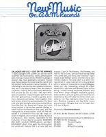 Gallagher & Lyle: Love On the Airwaves New Music On A&M Records