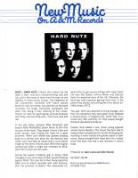 Nutz: Hard Nutz New Music On A&M Records