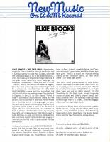 Ellie Brooks: Two Days Away New Music On A&M Records