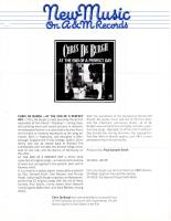 Chris DeBurgh: At the End Of a Perfect Day New Music On A&M Records