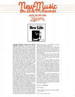 Thad Jones & Mel Lewis: New Life New Music From A&M Records