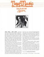 Jimmy Owens self-titled album New Music From A&M Records