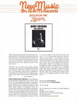 Gerry Niewood and Timepiece self-titled US New Music On A&M Records