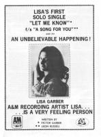 Lisa Garber: Let Me Know Canada ad