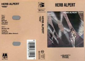 Herb Alpert: Rise Spain cassette album
