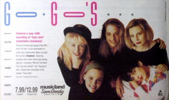 Go-Go's: Greatest US ad