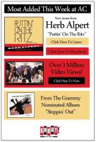Herb Alpert: Steppin' Out US ad