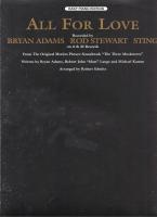 Bryan Adams & Rod Stewart & Sting: All For Love US sheet music