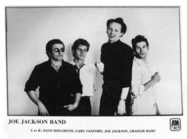 Joe Jackson Band U.S. publicity photo