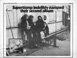 Supertramp: Indelibly Stamped Britain ad