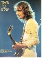 Peter Frampton: Tried to Love US sheet music