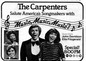 Carpenters: Music, Music, Music US television ad