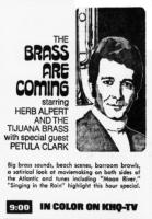 Herb Alpert & the Tijuana Brass: Brass Are Comin' U.S. TV special ad