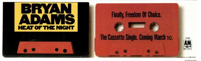 Bryan Adams: Heat Of the Night US ad