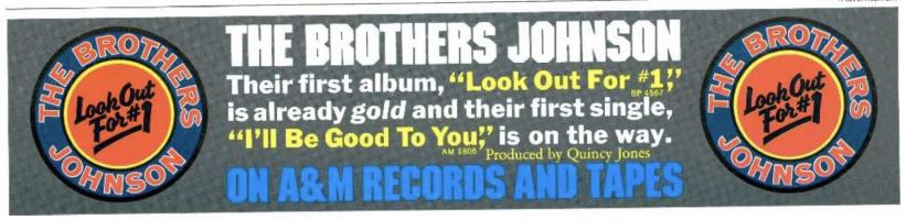 Brothers Johnson: Look Out For #1 US ad