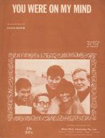 We Five: You Were On My Mind US sheet music
