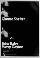Merry Clayton: Gimme Shelter US ad