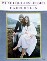 Carpenters: We've Only Just Begun US sheet music