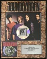 Soundgarden: Badmotorfinger US in-house platinum award