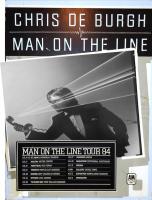 Chris DeBurgh: Man On the Line Canada tour ad
