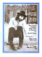 Cat Stevens Rolling Stone cover 1972