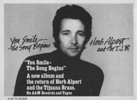 Herb Alpert & the Tijuana Brass: You Smile--the Song Begins US ad