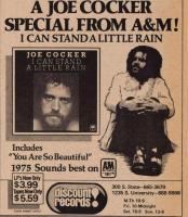 Joe Cocker: I Can Stand a Little Rain US ad