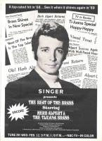 Herb Alpert & the Tijuana Brass: The Beat Of the Brass TV Special ad