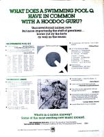 Hoodoo Gurus & Swimming Pool Q's US ad