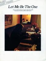 Paul Williams: Let Me Be the One US sheet music