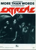 Extreme: More Than Words Australia sheet music