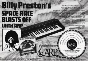 Billy Preston ARP ad US