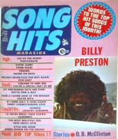 Billy Preston Song Hits February 1974 cover