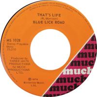 Blue Lick Road: That's Life Canada 7-inch
