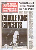 Carole King New Music Express 1973