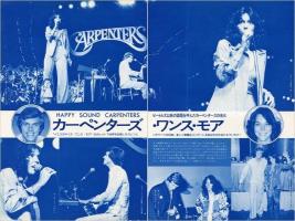 Carpenters: Live In Japan 1974 ad