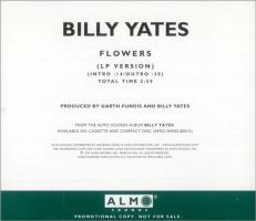 Billy Yates: Flowers US promo CD single